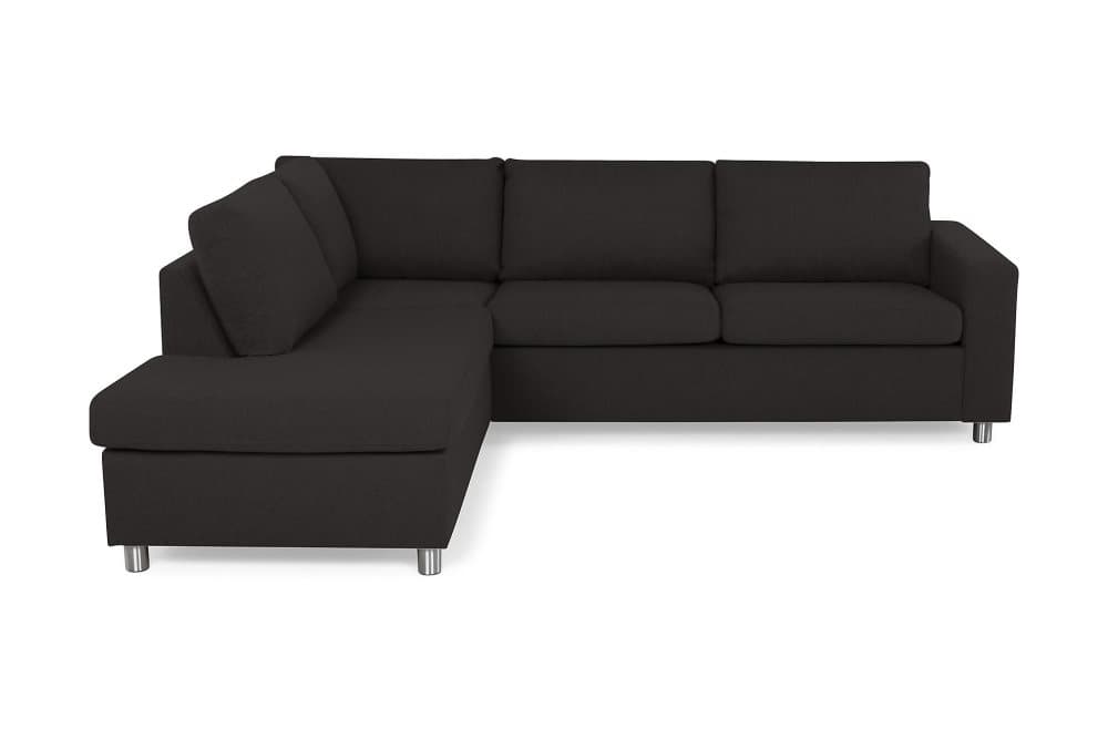 NEW YORK 2,5-sits Soffa med Schäslong Vänster Antracit