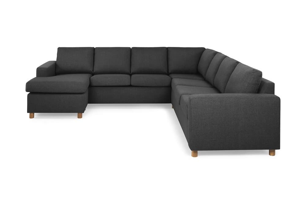 NEW YORK Hörnsoffa Large med Divan Vänster Antracit