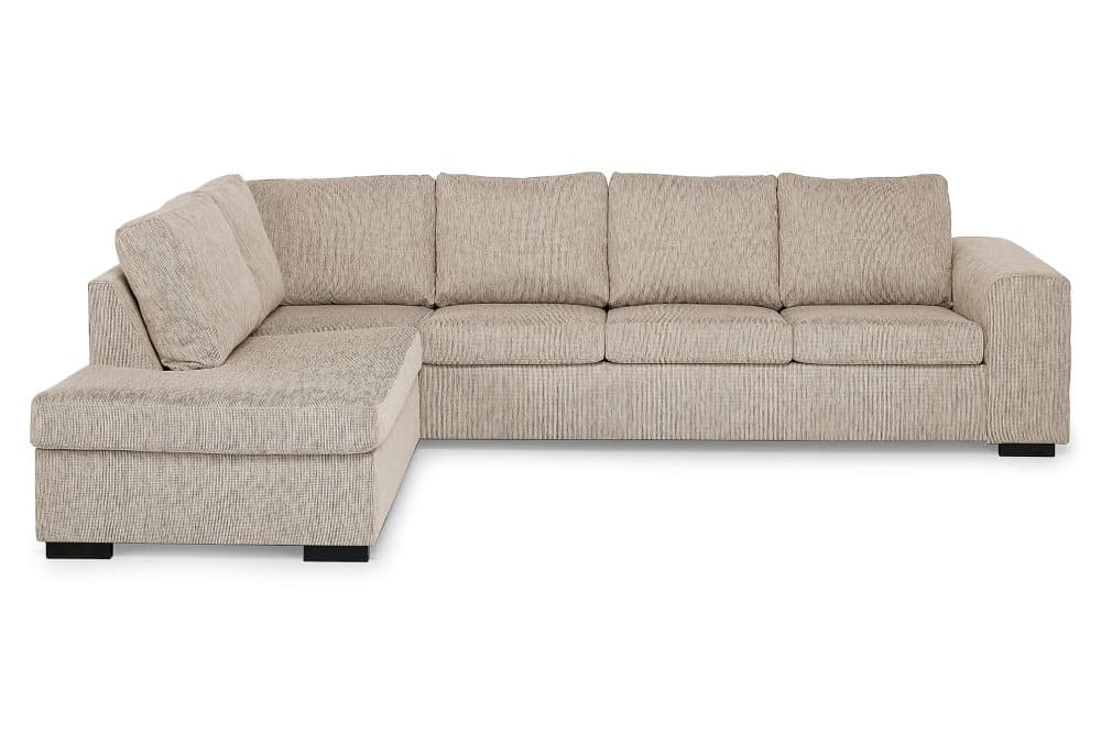 CONNECT Soffa med Schäslong Vänster Beige