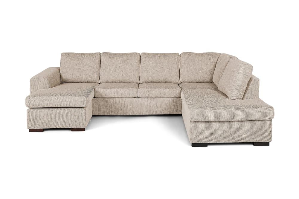 CONNECT U-soffa med Divan Vänster Beige