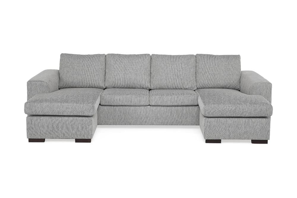 CONNECT Dubbeldivansoffa 4-sits Ljusgrå