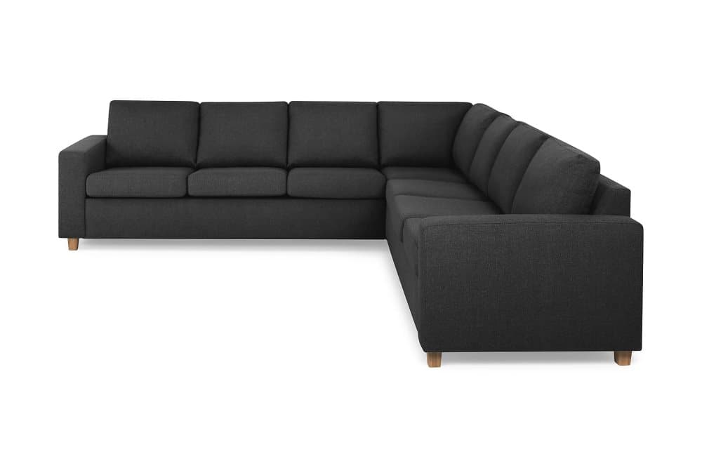 NEW YORK Hörnsoffa XL Vändbar Antracit