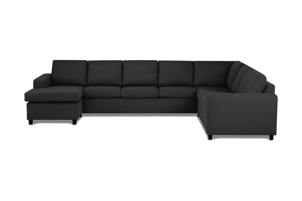NEW YORK Hörnsoffa med Divan XL Vänster Antracit