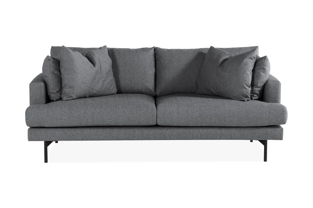 CONCAN 3-sits Soffa Mörkgrå/Svart