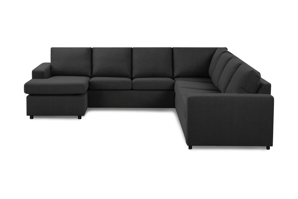 NEW YORK Hörnsoffa Large med Divan Large Vänster Antracit