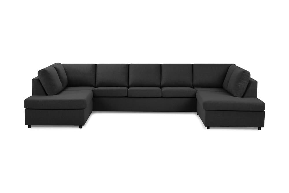NEW YORK U-soffa med Schäslonger Antracit