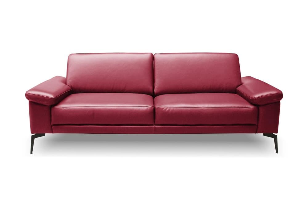 BRIENNO 3-sits Soffa Röd