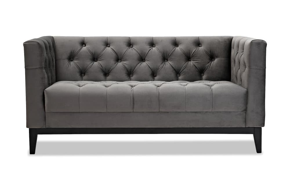 ZILAN 2-sits Soffa Grå