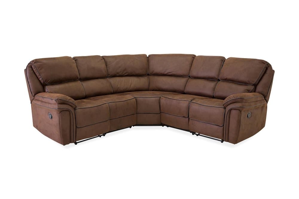 SAAR Hörnsoffa Brun