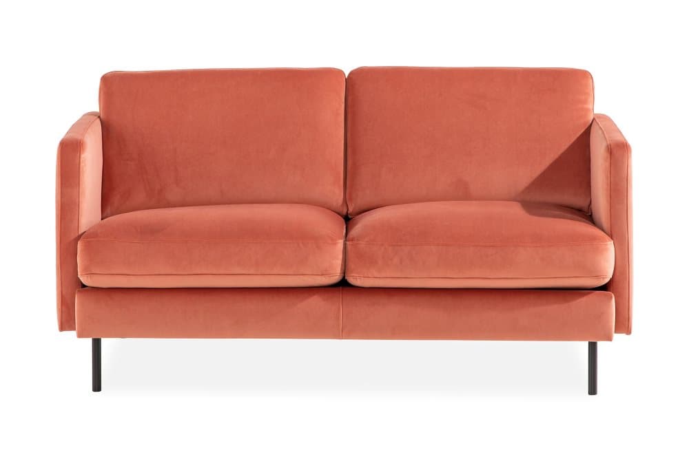 VILLEMO Sammetssoffa 2-sits