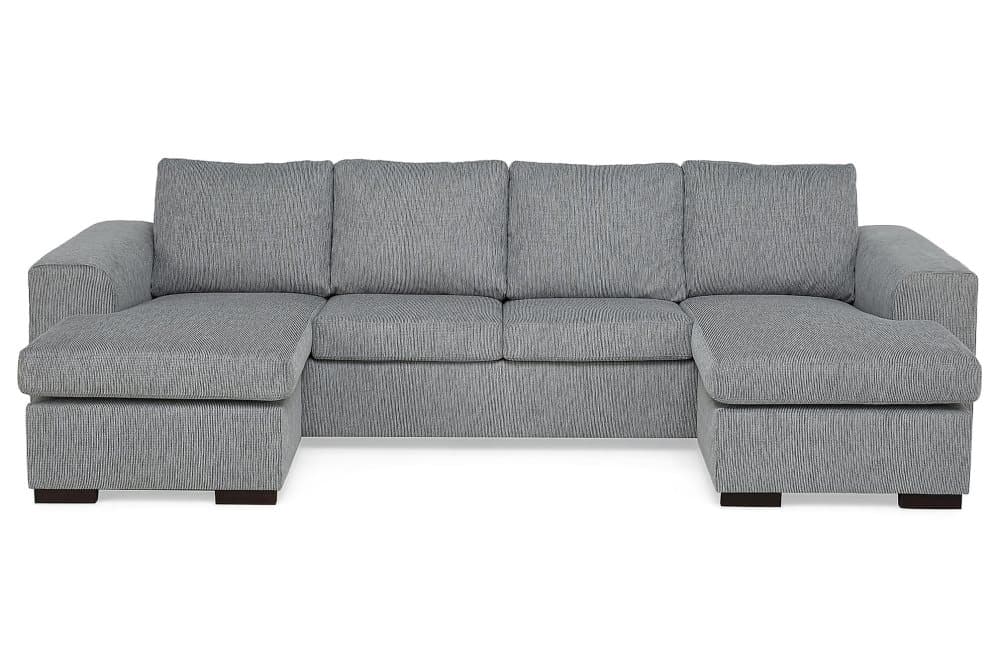 CONNECT Dubbeldivansoffa 4-sits Chenille Turkos