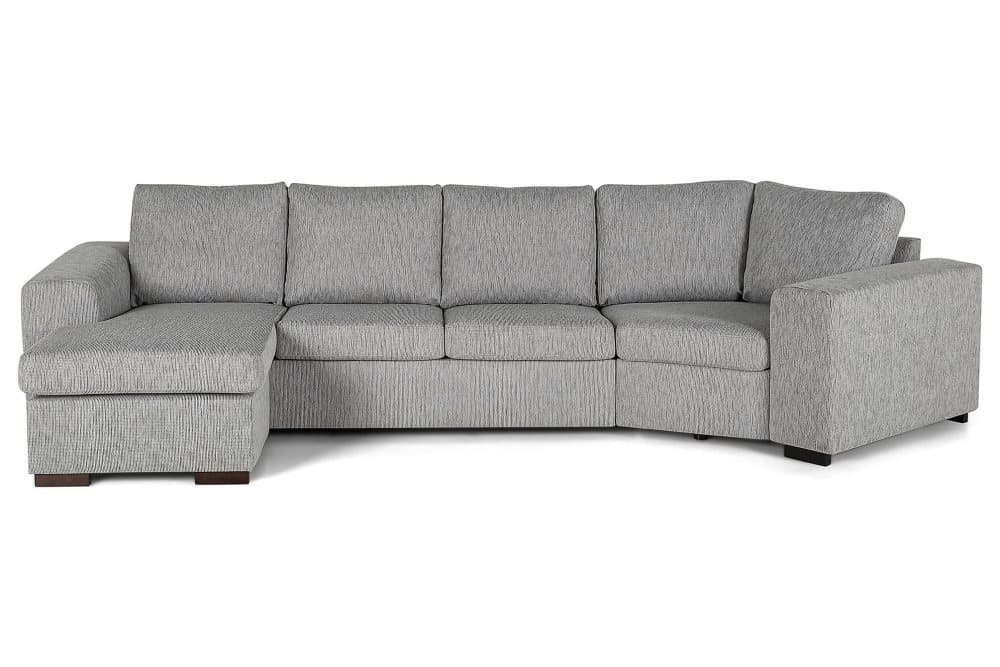 CONNECT Divansoffa Cozy Hörn Sammet Röd