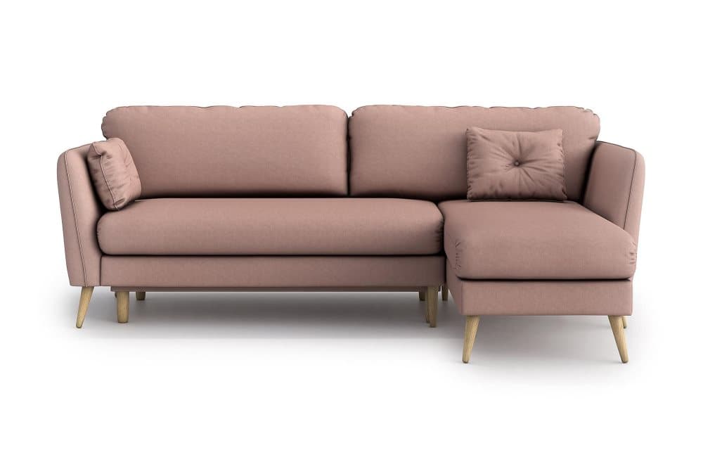 MINOUR Bäddsoffa med Divan Rosa