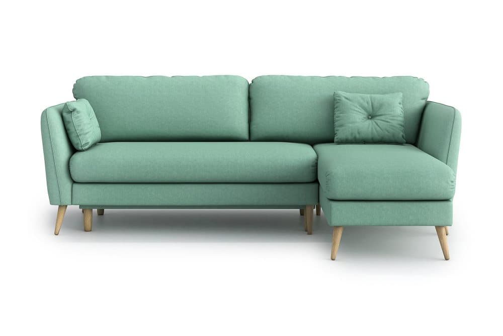 MINOUR Bäddsoffa med Divan Grön