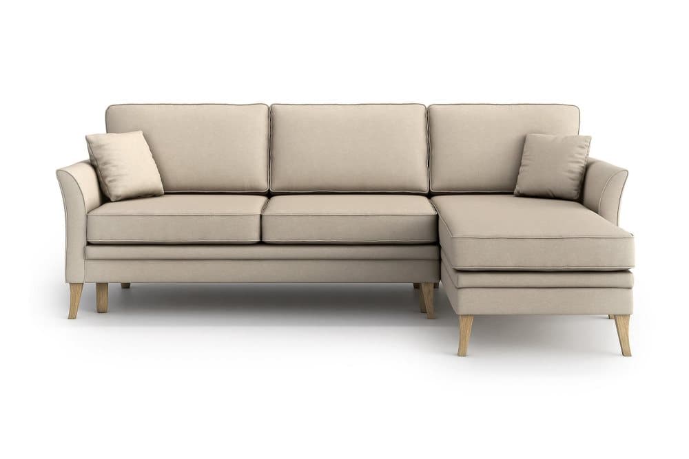 HÄLLEVIK Bäddsoffa med Divan Beige