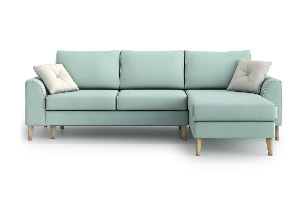 CEYLON Bäddsoffa med Divan Grön