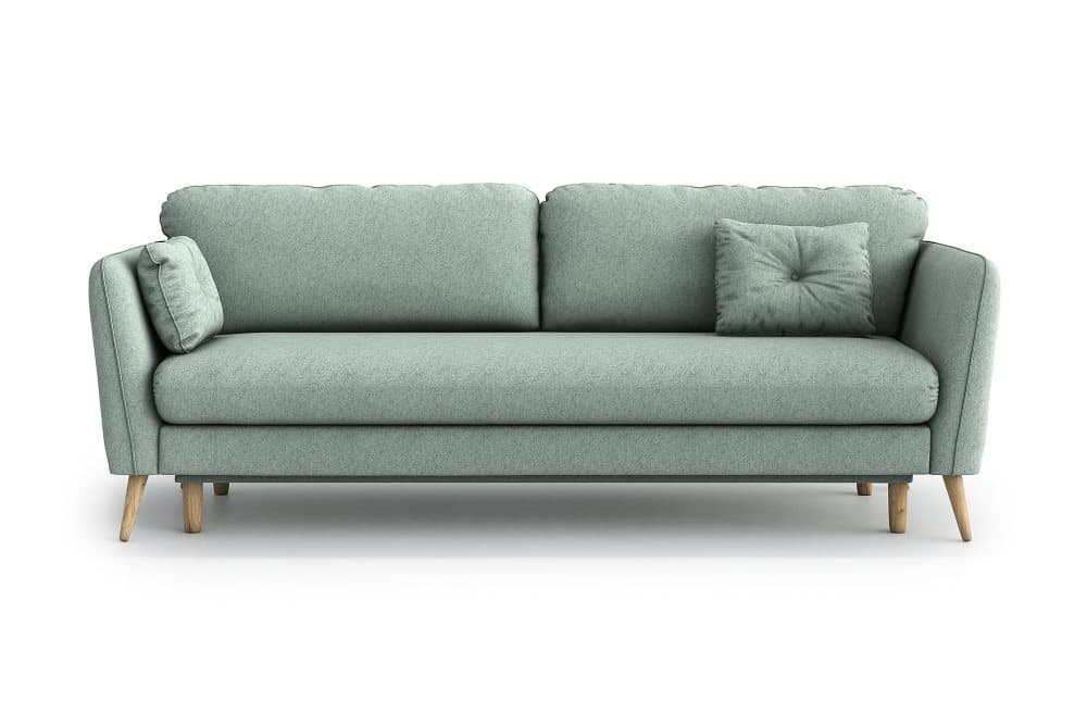 MINOUR 3-sits Bäddsoffa Grön