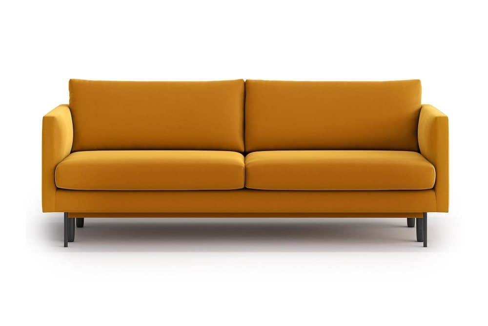 MELLERUD 3-sits Bäddsoffa Gul