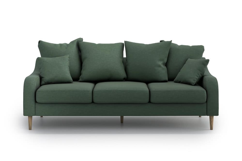MIKAELI 3-sits Soffa Grön
