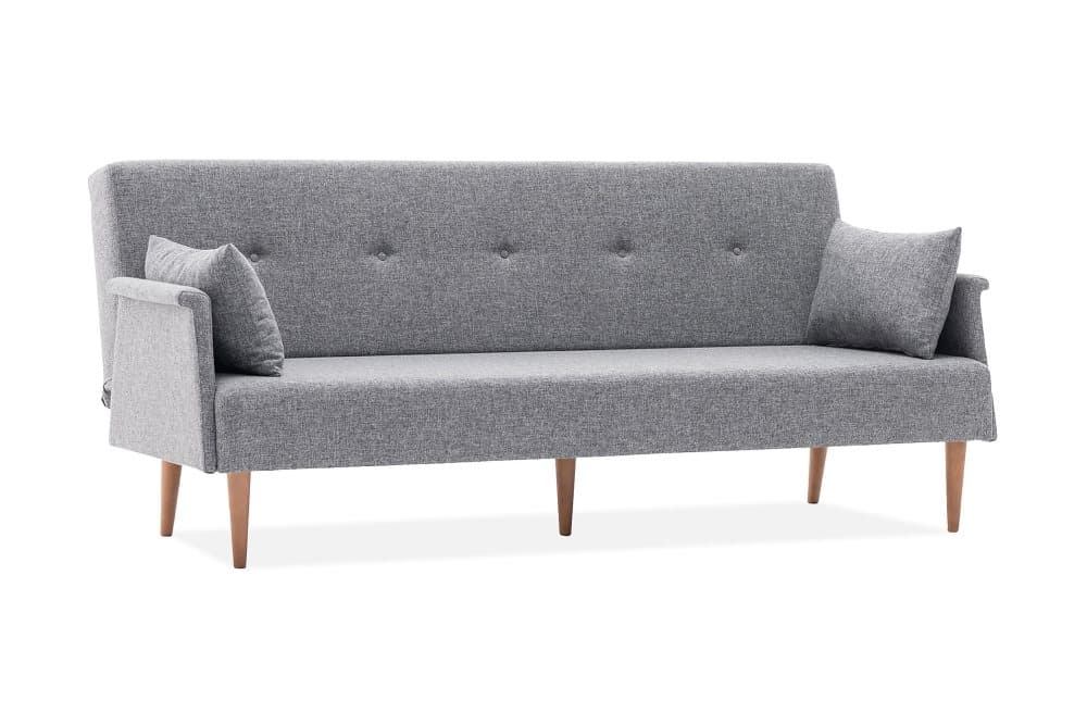 EL SALVADOR Bäddsoffa 3-sits Grå