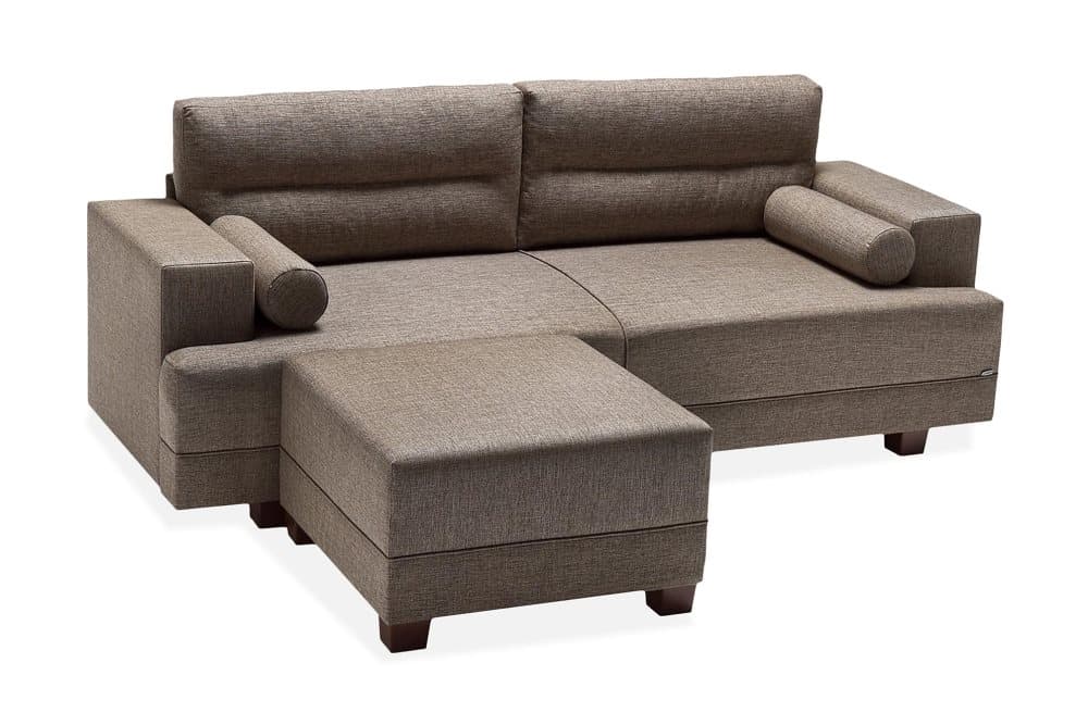 ECUADOR Hörnsoffa Brun