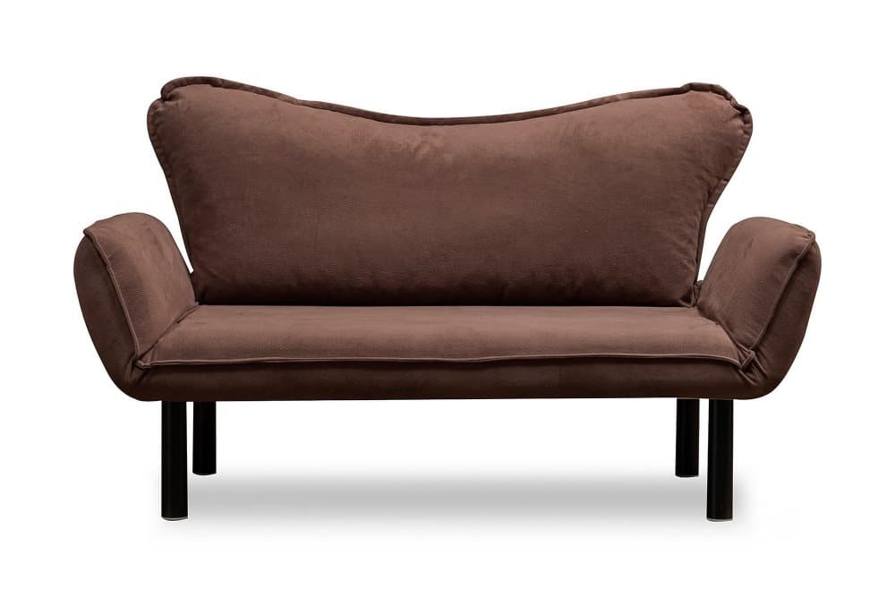 LENSI Bäddsoffa 2-sits Brun