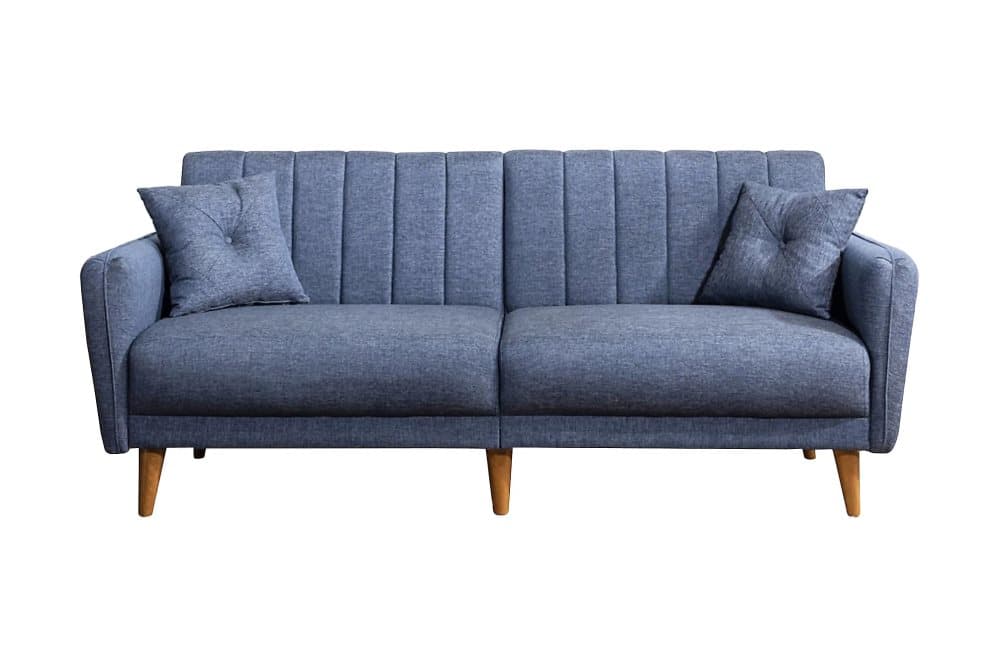 PARTICIA Bäddsoffa 3-sits Mörkblå