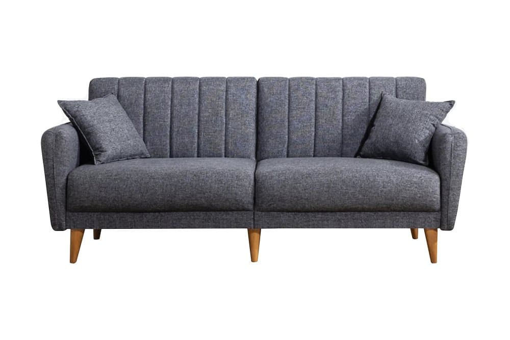 PARTICIA Bäddsoffa 3-sits Mörkgrå