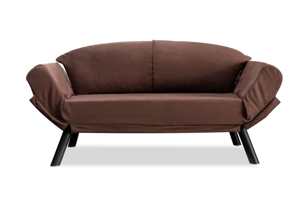 DEENA Bäddsoffa 2-sits Brun