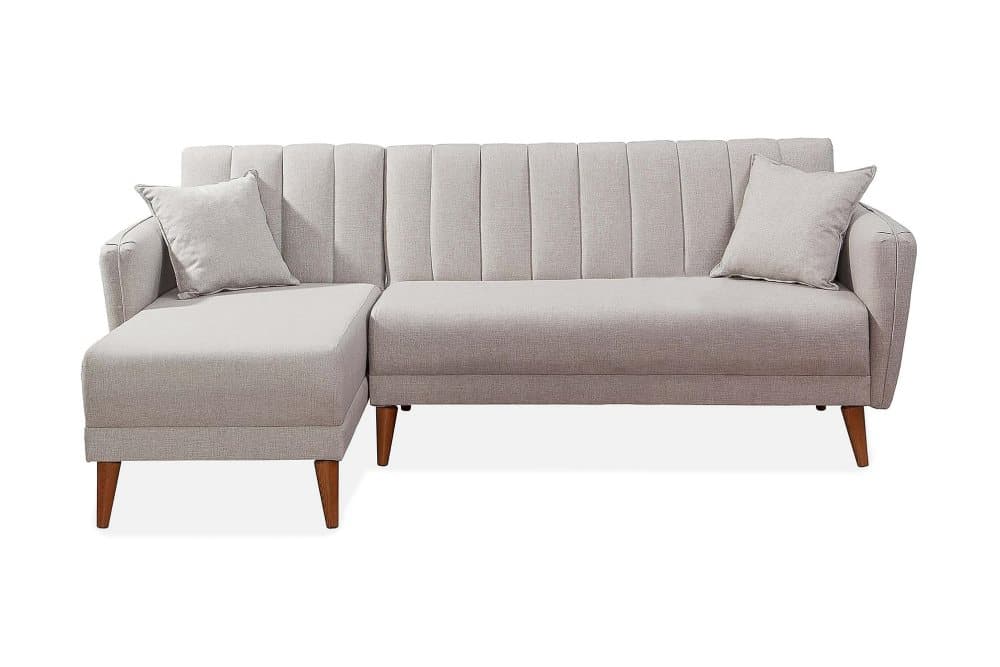 SHIELA Hörnbäddsoffa Beige