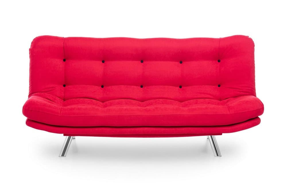 MARCELLUS Bäddsoffa 3-sits Röd