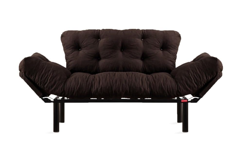 OCTAVIO Bäddsoffa 2-sits Brun