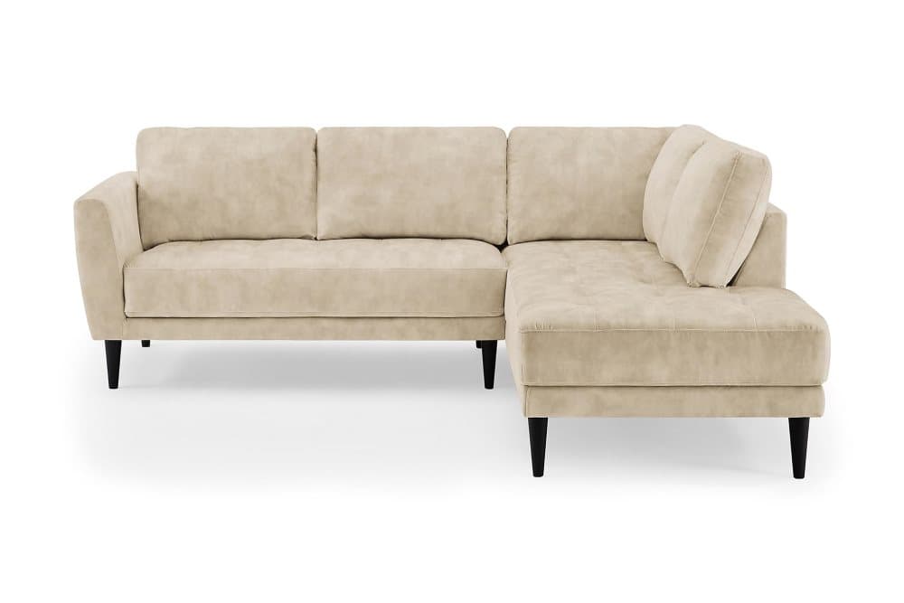 JUDIE 2,5-sits Soffa med Schäslong Beige