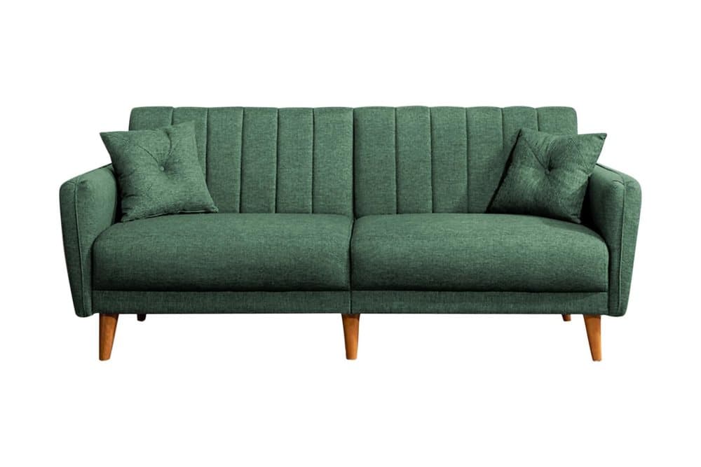 TOWNSON 3-sits Bäddsoffa Grön