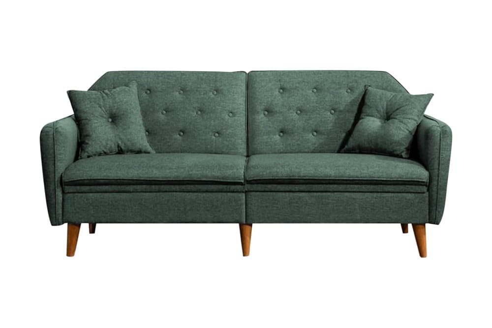 BACOMBE 3-sits Bäddsoffa Grön