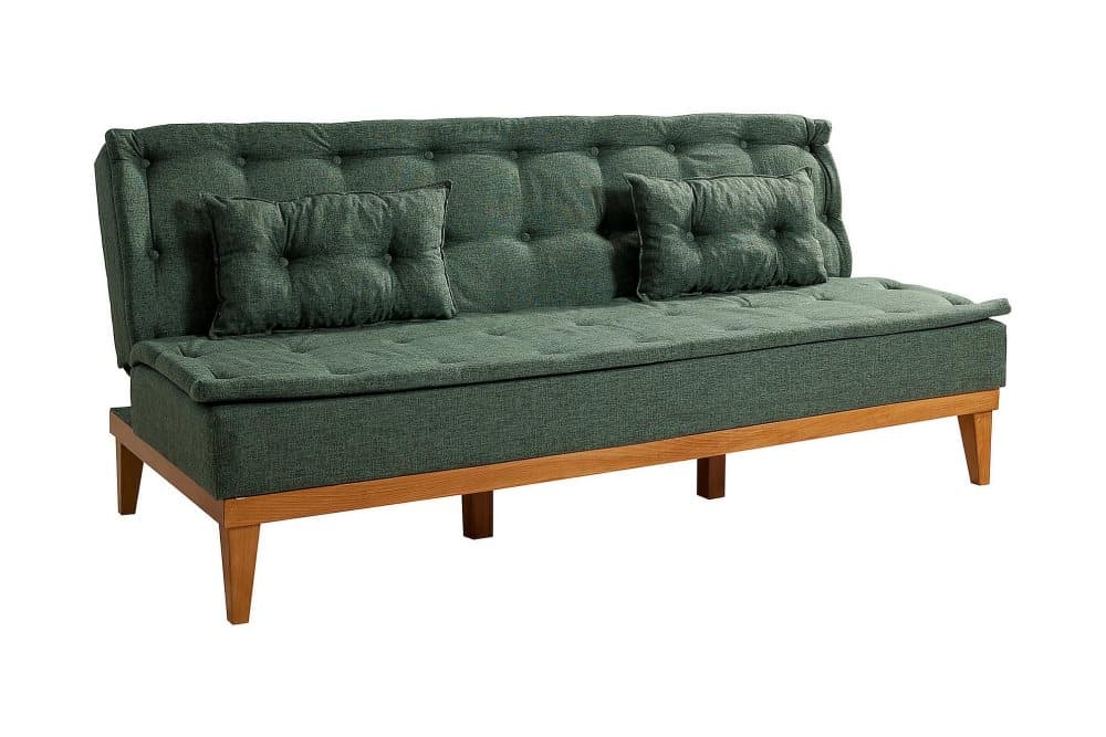 SCOZZARI 3-sits Bäddsoffa Grön