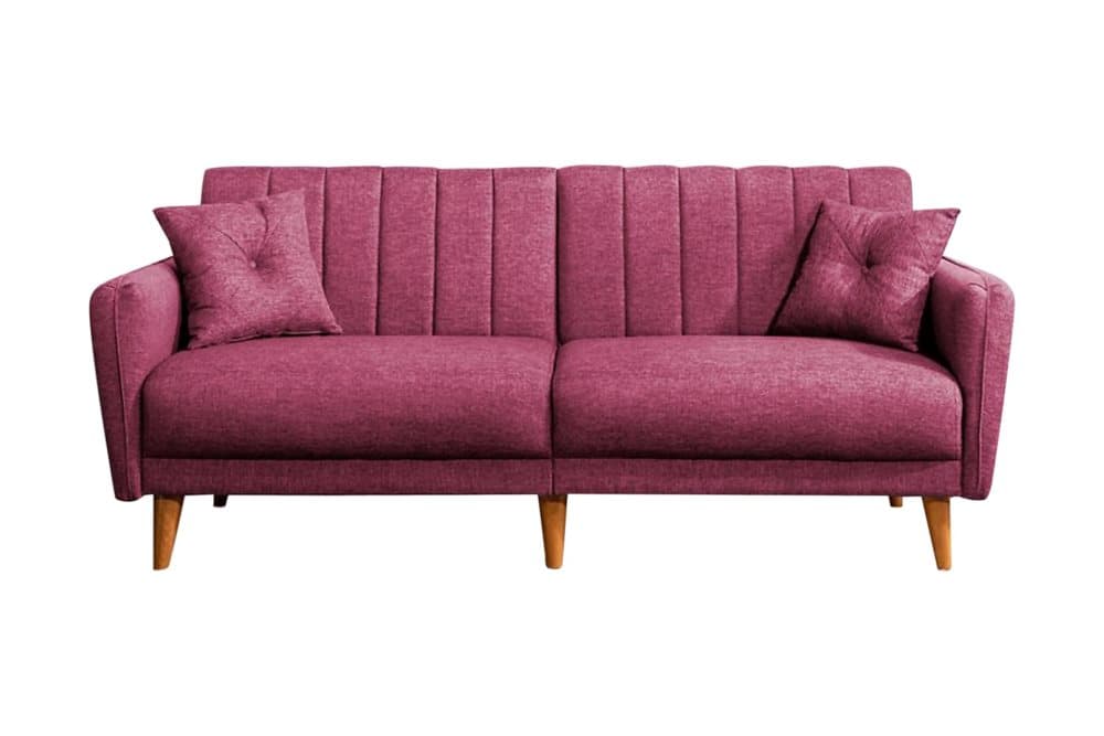 TOWNSON 3-sits Bäddsoffa Röd