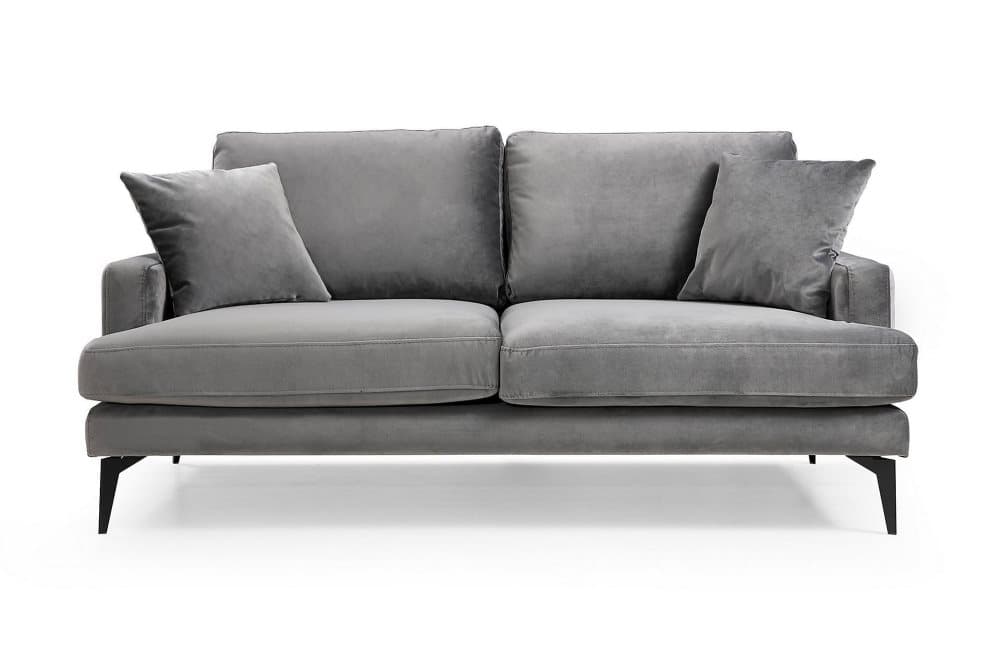 REALINI 2-Sits Soffa Grå