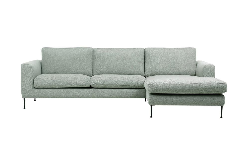 FOLLOSO 2,5-sits Soffa med Schäslong Höger Blå