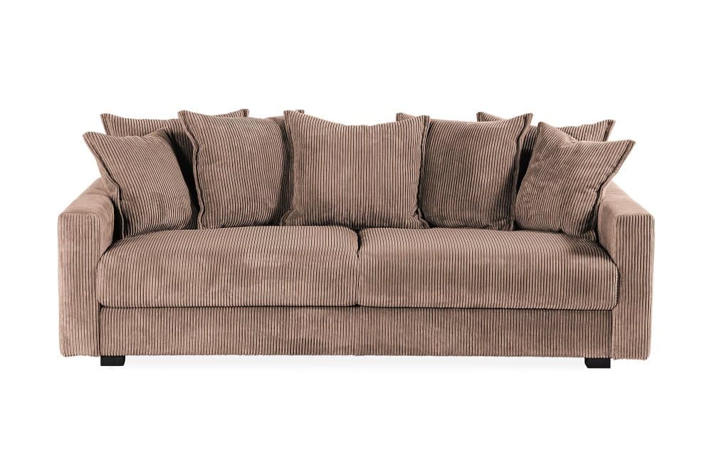 NASHUA 3-sits Soffa Brun/Svart