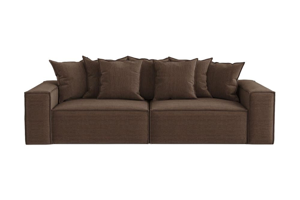 LOKIANA 4-sits Soffa Brun/Svart