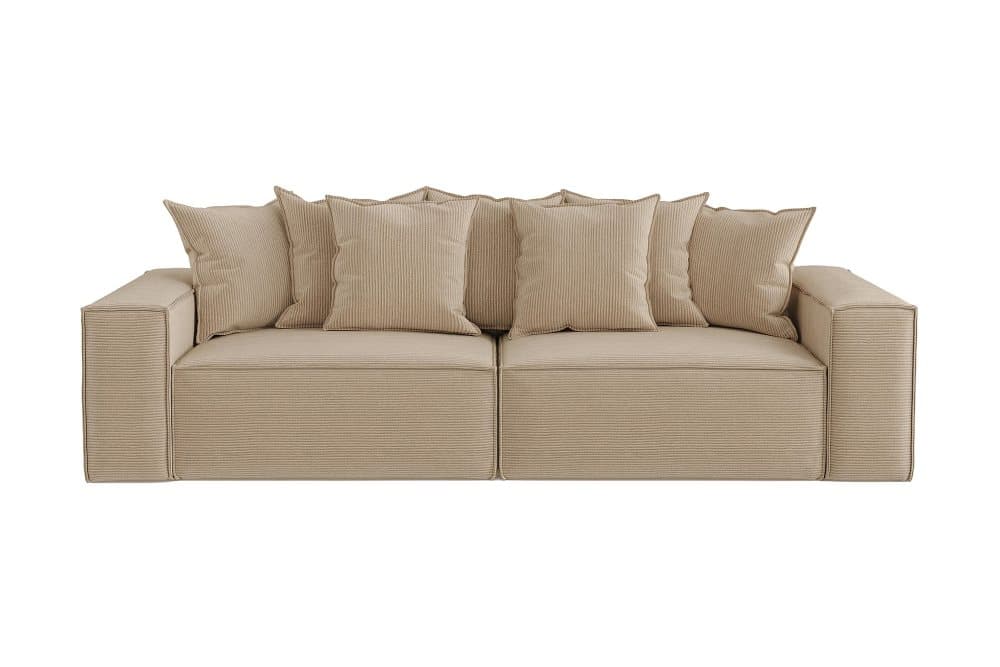 LOKIANA 4-sits Soffa Beige/Svart