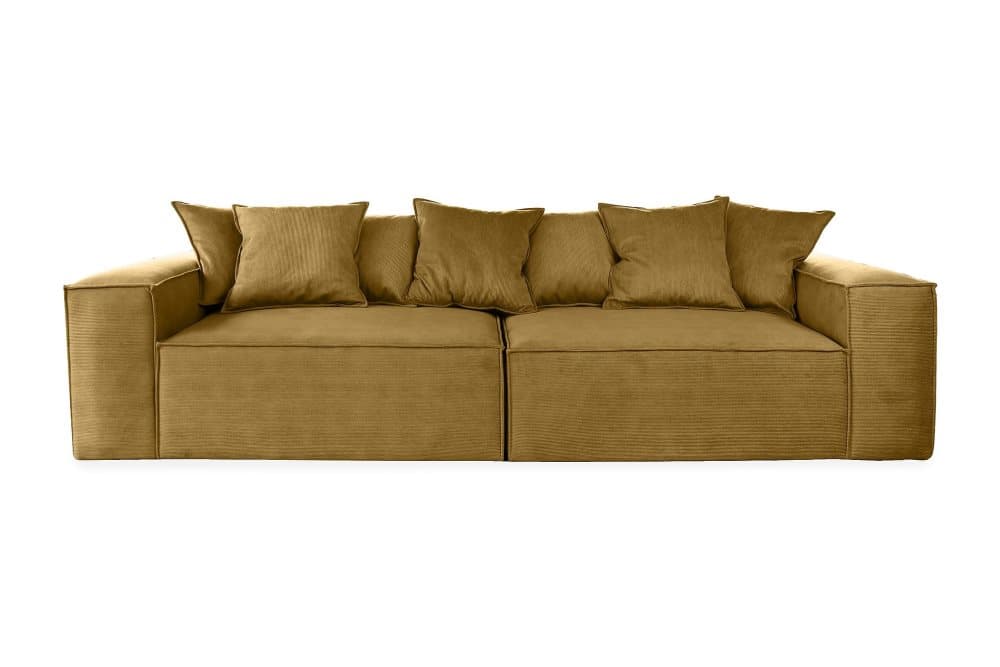 LOKIANA 4-sits Soffa Guld/Svart