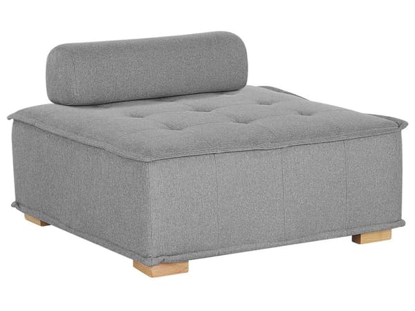 Moduuli harmaa yhdelle sohvan moduuli osa irrotettava päällinen