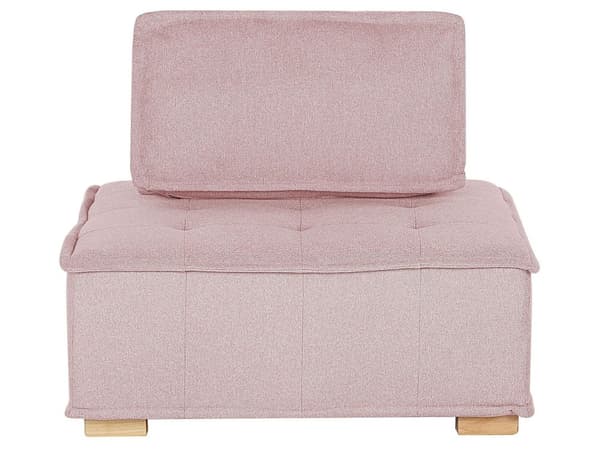 Moduuli vaaleanpunainen yhdelle sohvan moduuli osa irrotettava päällinen