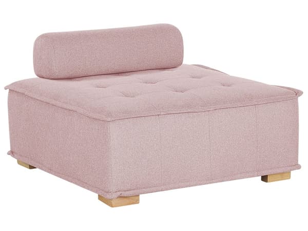 Moduuli vaaleanpunainen yhdelle sohvan moduuli osa irrotettava päällinen