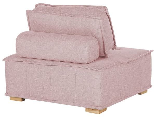 Moduuli vaaleanpunainen yhdelle sohvan moduuli osa irrotettava päällinen