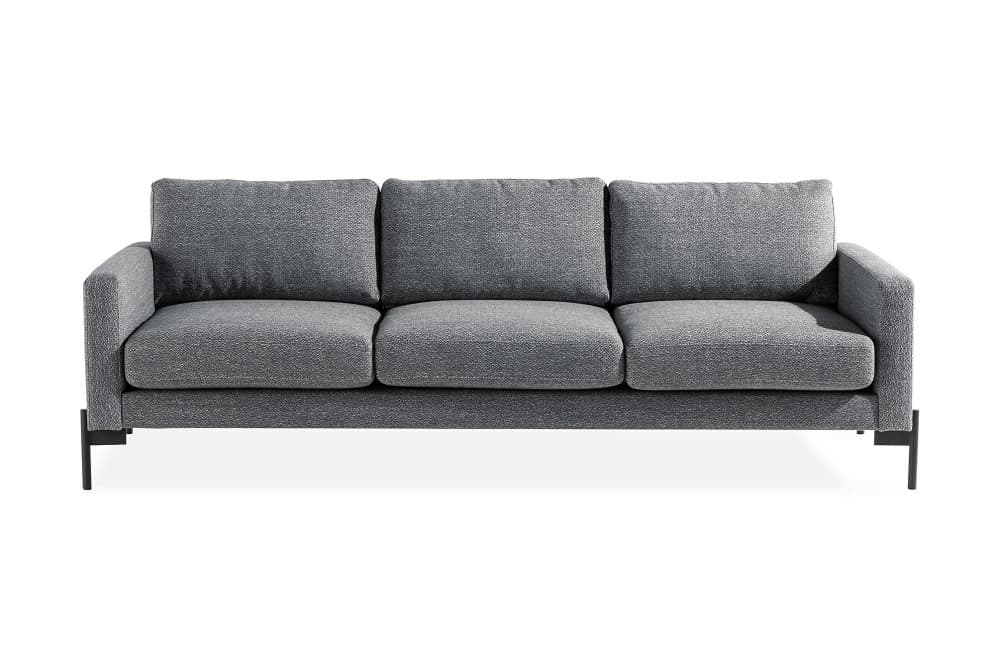 DEJLIG 3-sits Soffa Mörkgrå