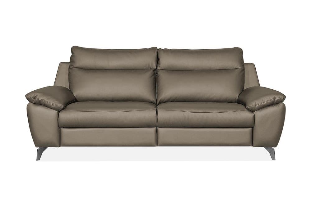 PERLEBERG 2,5-sits Soffa Grå/Krom