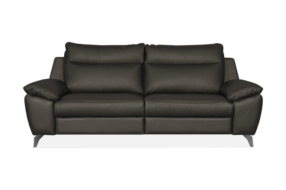 PERLEBERG 2,5-sits Soffa Antracit/Krom